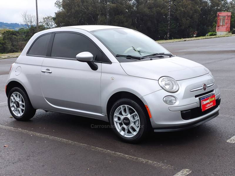 FIAT - 500 - 2013/2013 - Prata - R$ 42.900,00