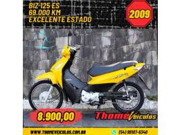 HONDA - BIZ 125 - 2009/2009 - Amarela - R$ 7.900,00