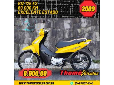 HONDA - BIZ 125 - 2009/2009 - Amarela - R$ 7.900,00