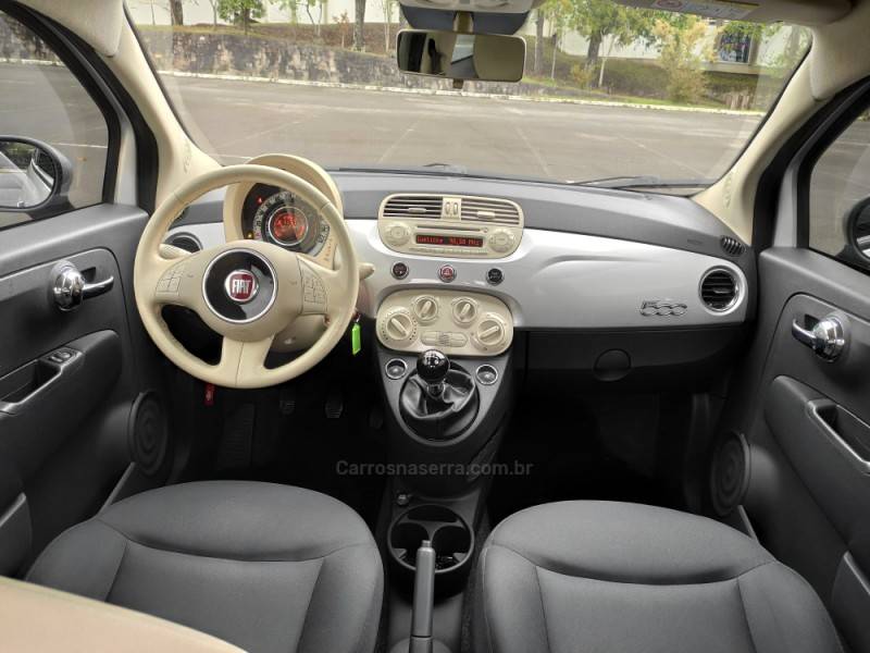 FIAT - 500 - 2013/2013 - Prata - R$ 42.900,00